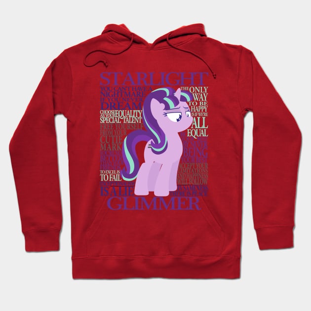 The Many Words of Starlight Glimmer Hoodie by ColeDonnerstag